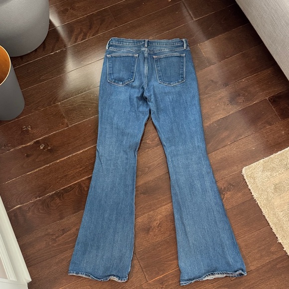 Frame Denim Women's Classic Blue Flare Leg Jeans - Picture 4 of 4